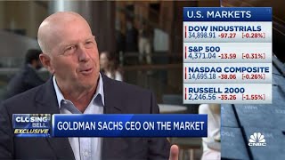 Goldman Sachs CEO: Market is pulling forward some of the recovery