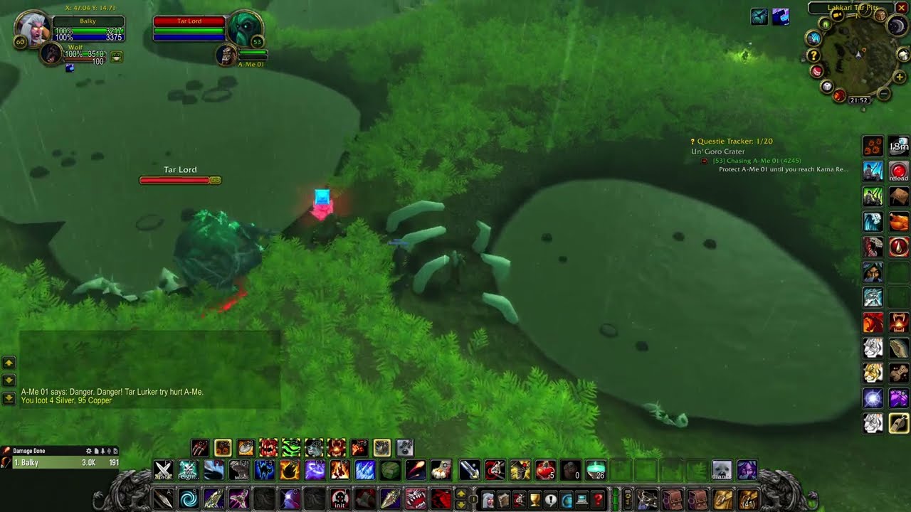 Chasing A-Me 01 (WOW classic quest)