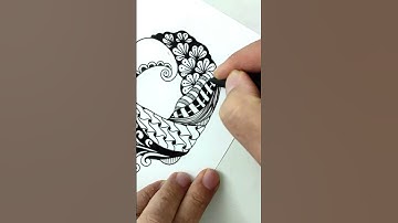zentangle art #shorts