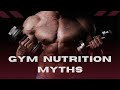 5 Gym Nutrition Myths That Are Holding You Back