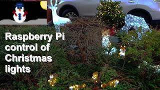 Christmas light controlled by Raspberry Pi. Home automation and RGB addressable LED (Neopixel) screenshot 2
