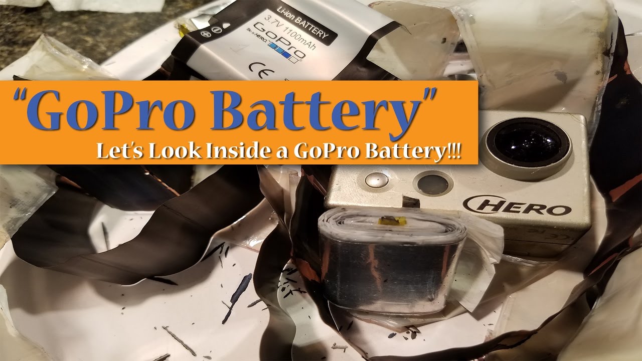 Inside a GoPro Battery YouTube