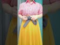 Elegant Bow Styling for Autumn 🍂 Easy Shirt Ribbon Techniques #Shorts