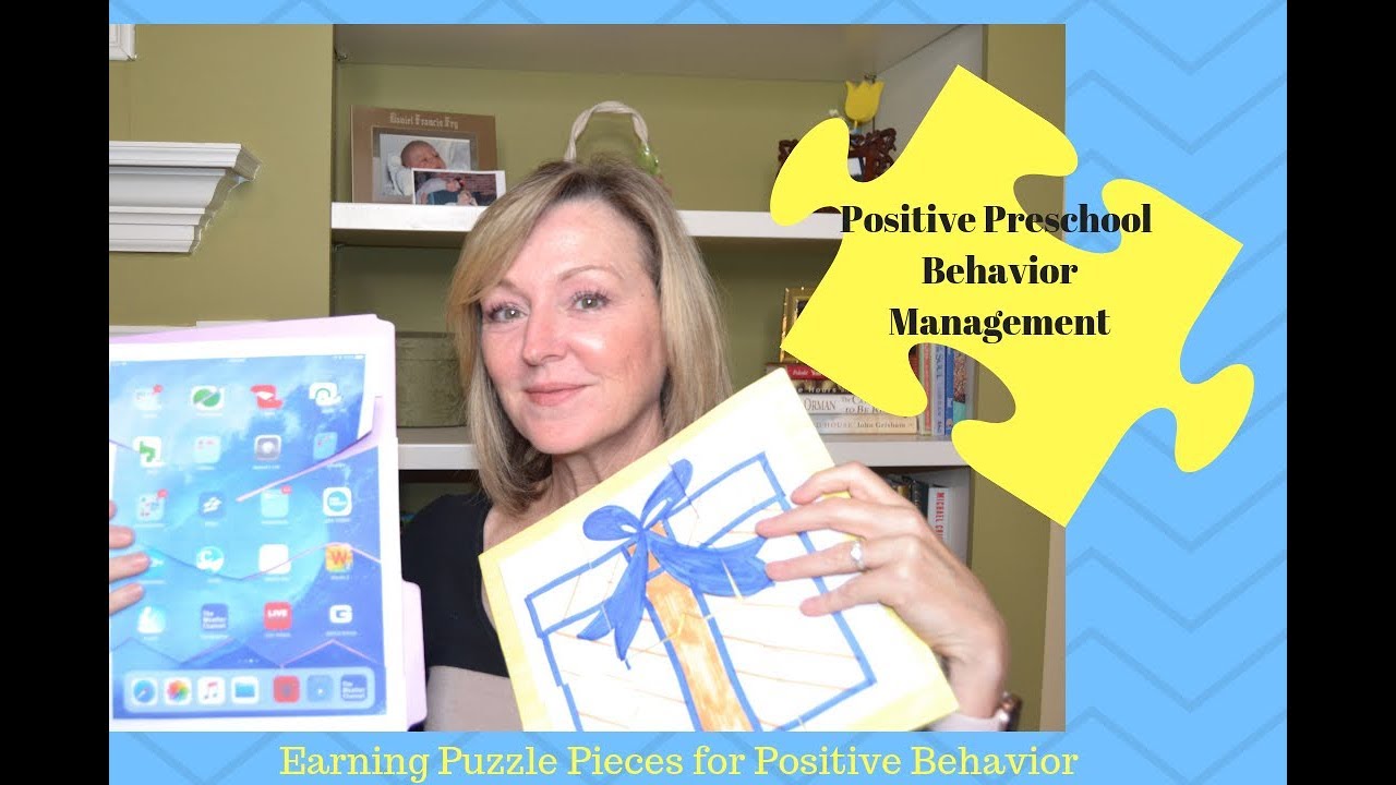 Easy Behavior Strategy for Young Children by Earning Puzzle Pieces