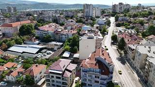 картинка: Облитане на топ центъра на град Враца