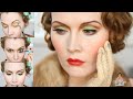 Old hollywood glamour easy how to do makeup tutorial