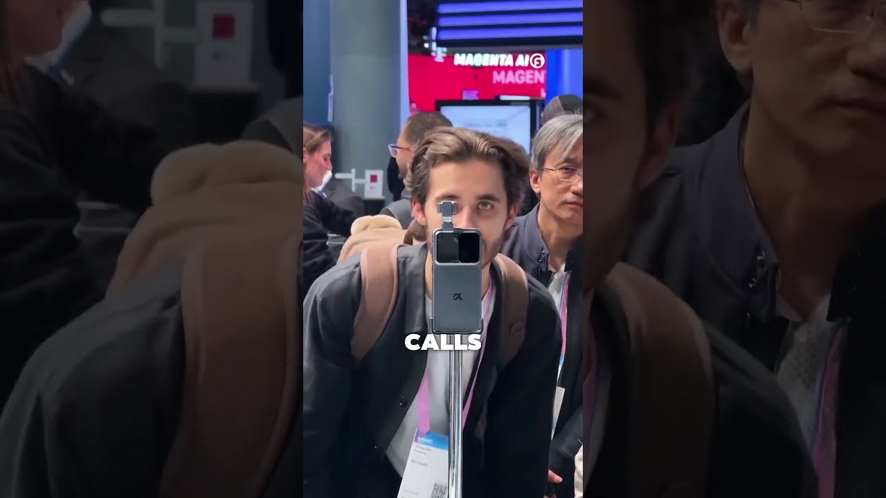 A smartphone… with a robot camera?
