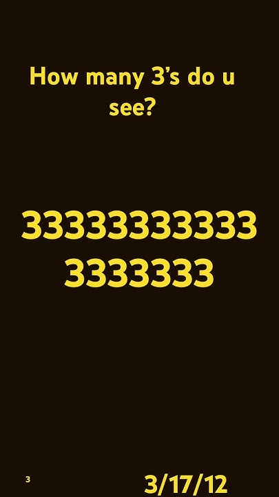 how-many-3-s-are-there-333333-3turtles-youtube