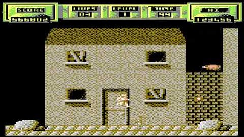 C64 OTHER GAME Xiphoid Preview & CRACKTRO INTROM MUSIC SID 1988 cr FS COMMODORE 64 GHOSTS N GOBBLINB