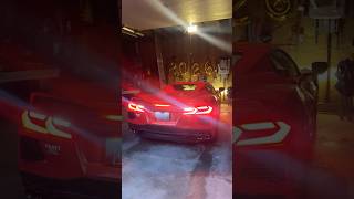 CORVETTE CORVETTE 🚘 #car #cool #loud #corvette #garage #loveit #red #sportscar #summer