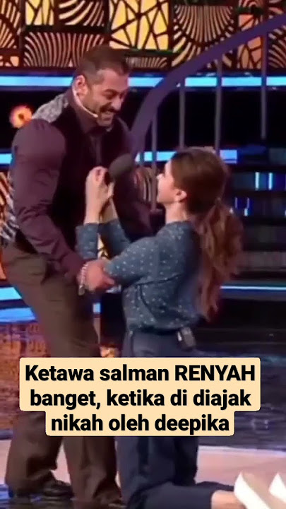 Salman Khan di ajak nikah. #salmankhan #salman_khan #deepikapadukone #bollywood