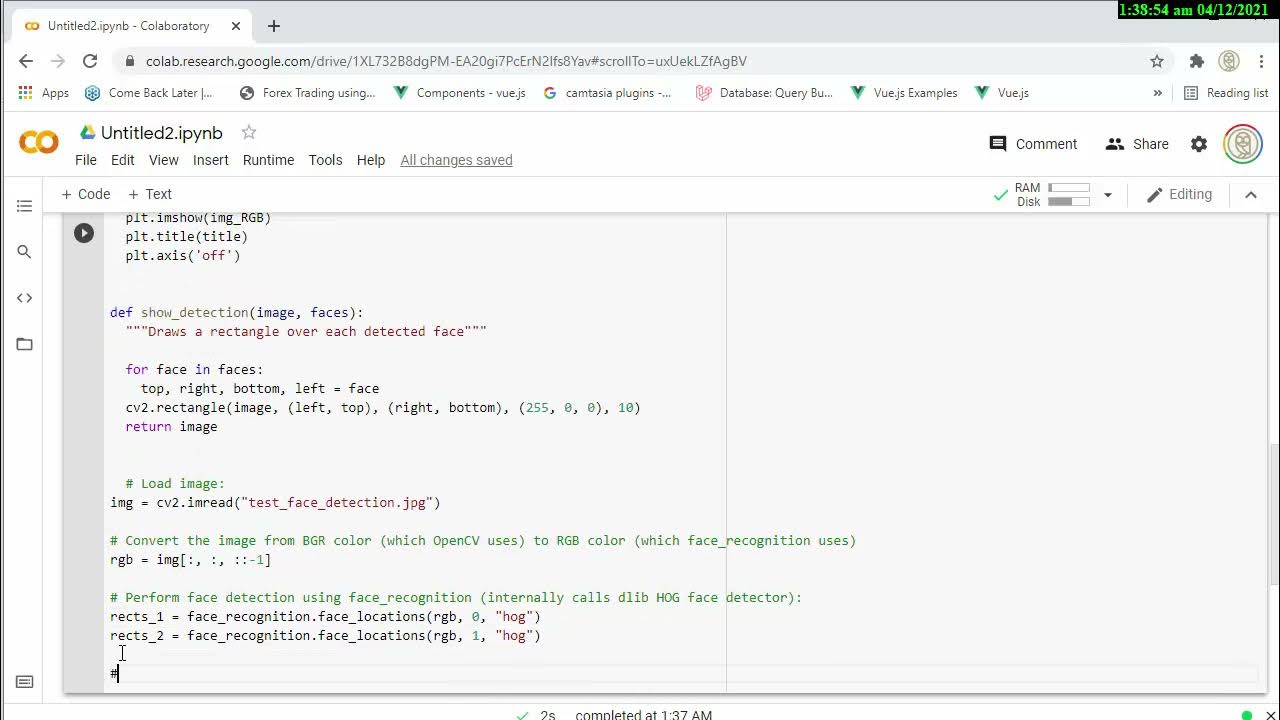 【PYTHON OPENCV】Face detection using dlib frontal face detector, HOG ...