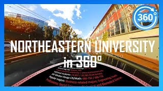 [2020] NORTHEASTERN UNIVERSITY in 360° (driving campus tour)