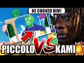 Piccolo vs Kami RAP BATTLE! (DBZ Parody) REACTION