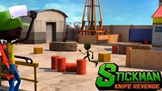 Stickman Knife Revenge Android Gameplay HD (by Awesome Action Games) screenshot 1