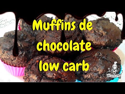 Vídeo: Muffins Magros De Tangerina Açafrão Com Cobertura De Chocolate