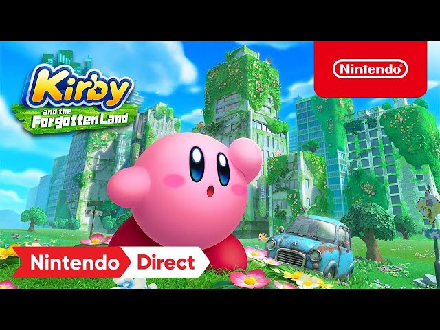 Kirby and the Forgotten Land – Announcement Trailer – Nintendo Switch 