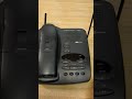 Vintage 2000s uniden cordless phone answering machine greeting robot voice nostalgia obsoletenow