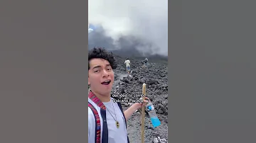 Roasting marshmallows on a volcano?!?! #storytime #shorts