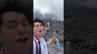 Roasting marshmallows on a volcano?!?! #storytime #shorts