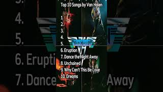Van Halen Top 10 Greatest Songs of All Time | All Time Tracks #vanhalen
