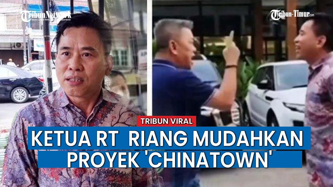 Mudahkan Proyek 'Chinatown' Ketua RT Riang Gentol Protes Ruko MOTIF ...