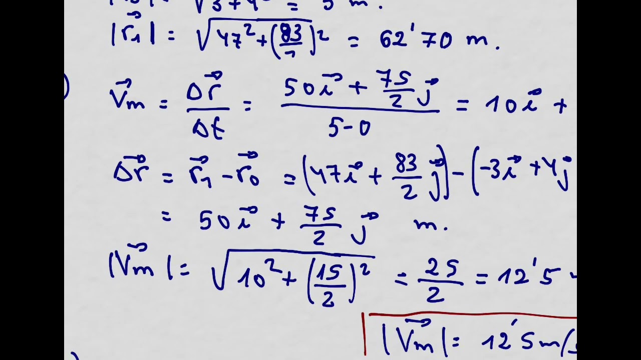 P3. Vectores de posición