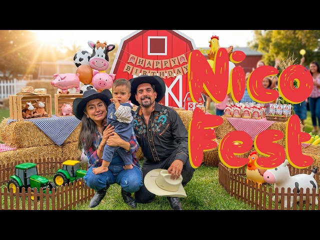 Nico cumple 1 año y esto es lo que pasó