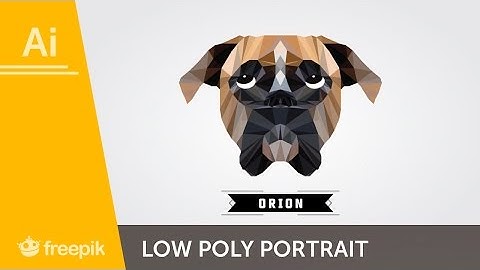 PROMO - How to create a Low Poly vector animal in Adobe Illustrator - Carlos Behrens | Freepik