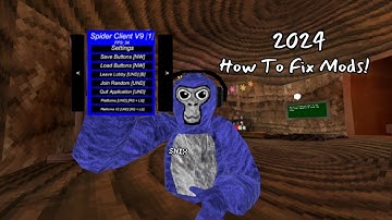 How To Get Your Mods Working In Gorilla Tag 2024!