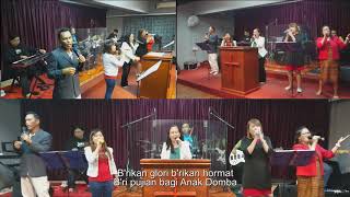 Video thumbnail of "Haleluya Bagi Anak Domba - MHC Worship @Mineshealingchurch"