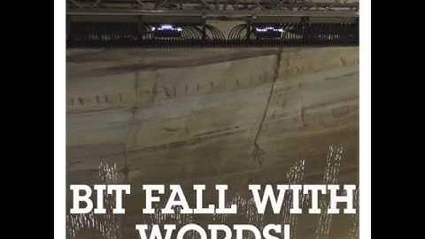 Bit Fall by Julius Popp