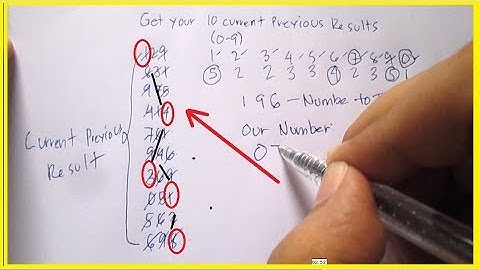 The Secret Technique that I been using to win Lottery Consistently!