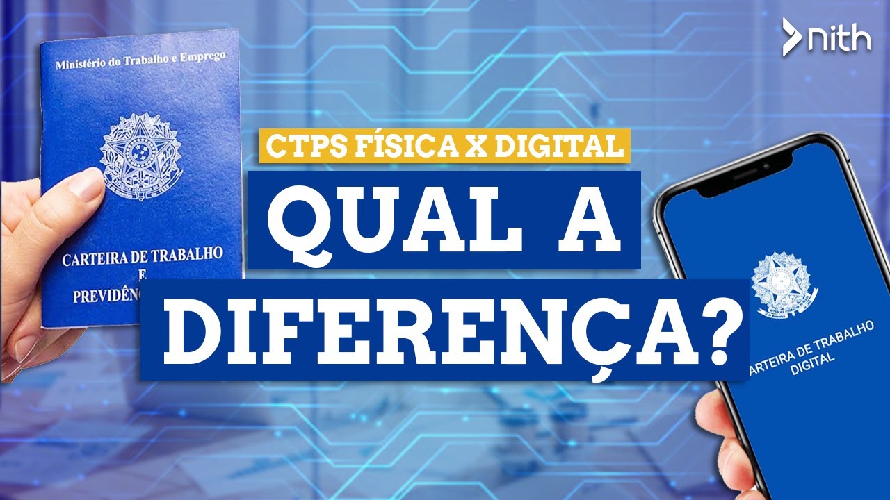 A Grande Diferen A Entre Ctps F Sica E Digital Nith Treinamentos