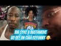 Big syke  bustamove bids with chulo2funny  syke says hes going too an atl pool party with chulo