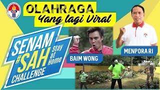 New Normal : Senam SAH versi lengkap, bersama Menpora &amp; Baim Wong