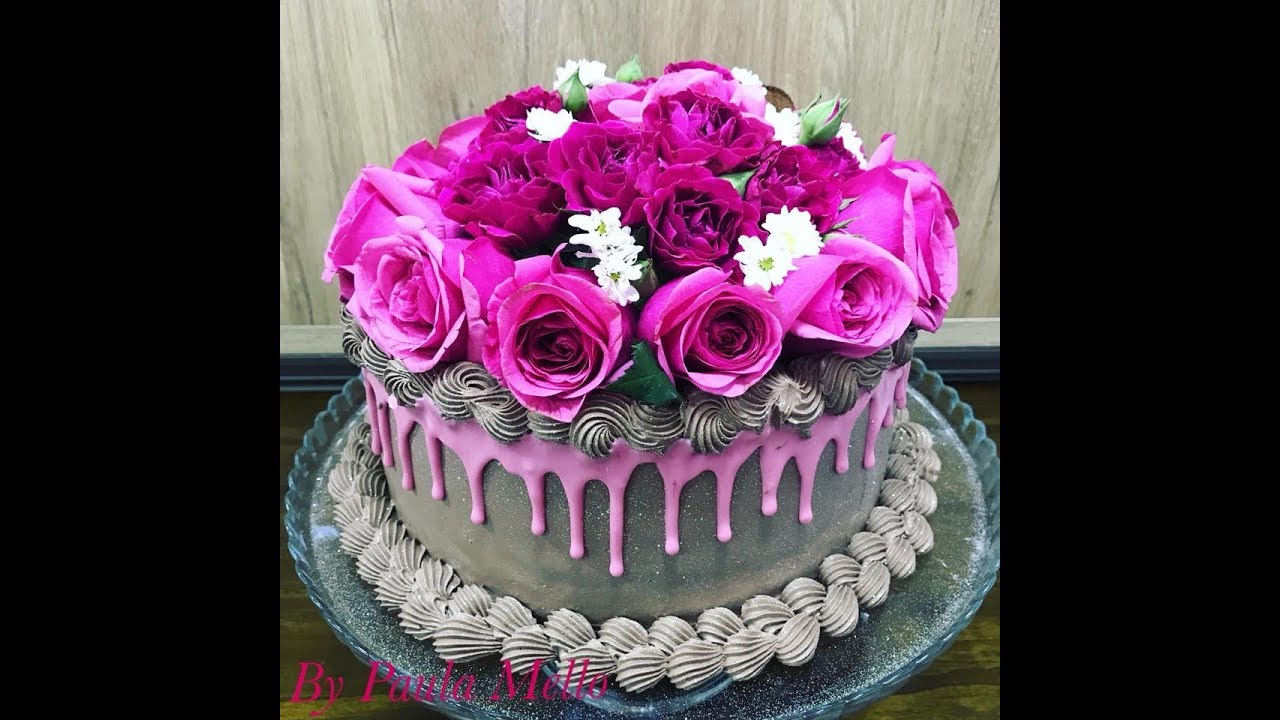 Flower Cake (Bolo com Rosas)