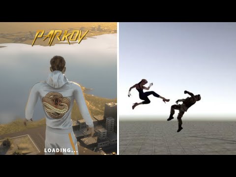 ParkoV: parkour rooftop runner 🏃‍♀️🏢🤾‍♀️ All Levels Gameplay Android iOS