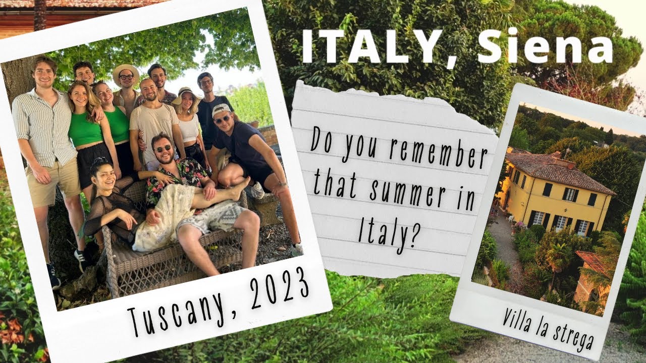 ITALY | Tuscany - Siena | friends, vino & amore