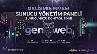 GenWEB V2.0 Detaylı Tanıtım | FiveM Sunucu Yönetim Paneli 2026 | genservices.io
