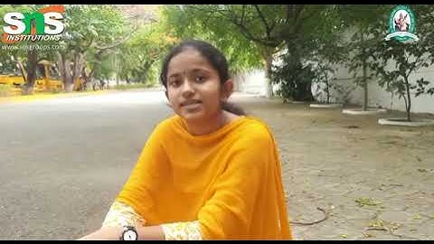 Video Resume by Susmitha   #snsinstitutions #snsdesignthinkers