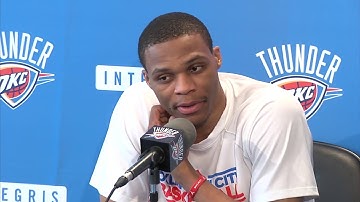 Thunder Exit Interview: Russell Westbrook (2014-06-01)