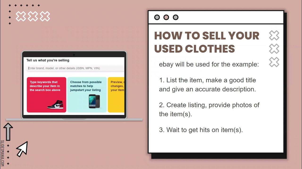 How to sell your used clothes online YouTube