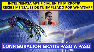 ASISTENTES VIRTUALES EN MIKROTIK☎️|BASTA DE MONITOREO HUMANO✅ #inteligenciaartificial