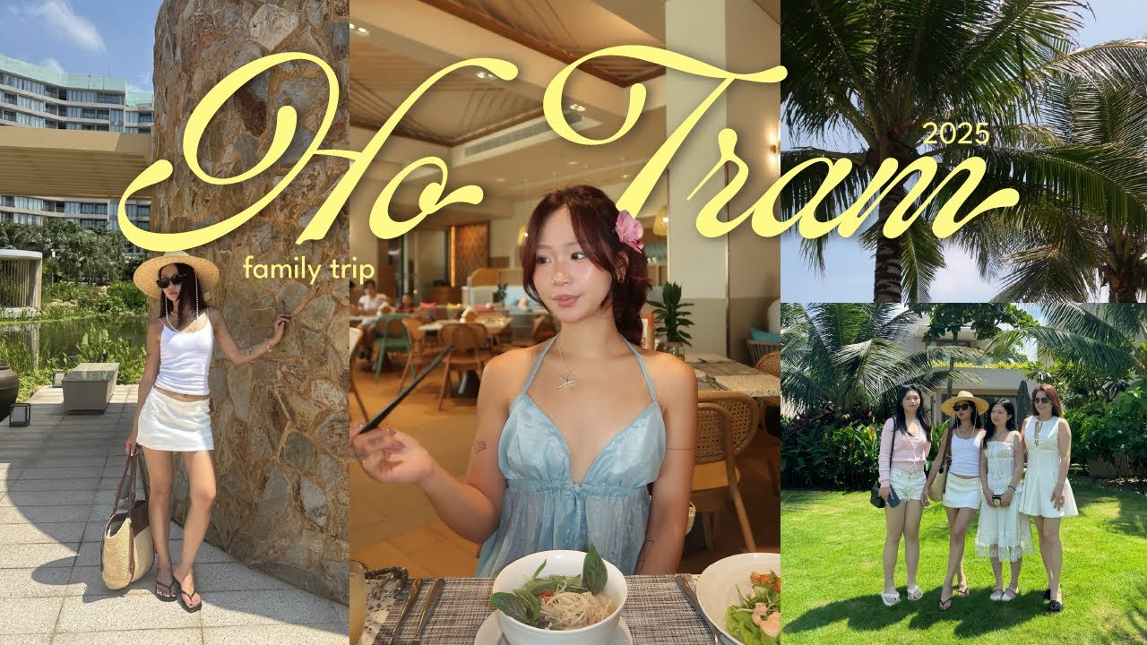 𝐓𝐑𝐀𝐕𝐄𝐋 𝐕𝐋𝐎𝐆 | Nghỉ dưỡng tại Hồ Tràm 🏝️🏓 | tập gym, pickleball, chụp choẹt, đi bơi