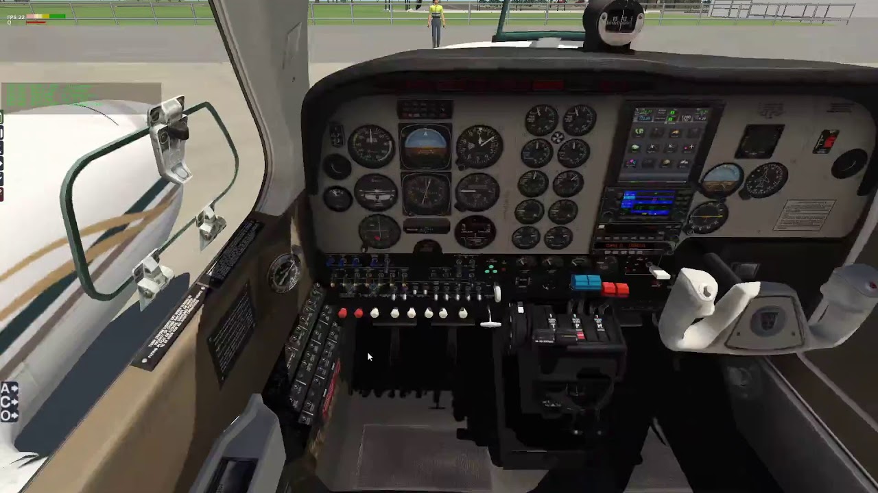 [X-Plane 11] |Carenado Baron+REP| RCYU-RCFN