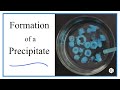 Precipitation Reactions and Solubility