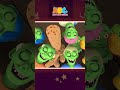 zumbis escondidos em casa mal assombrada #shorts #músicainfantil #aquibebêscantam