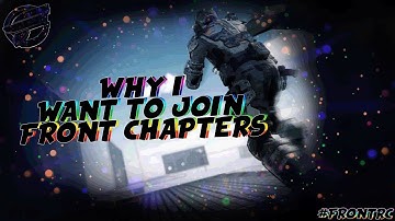 Why I want to join Front Chapters|#FrontRC