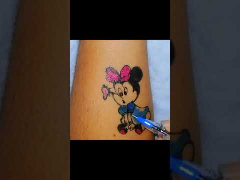 Mouse Temporary Tattoo set of 3 - Etsy